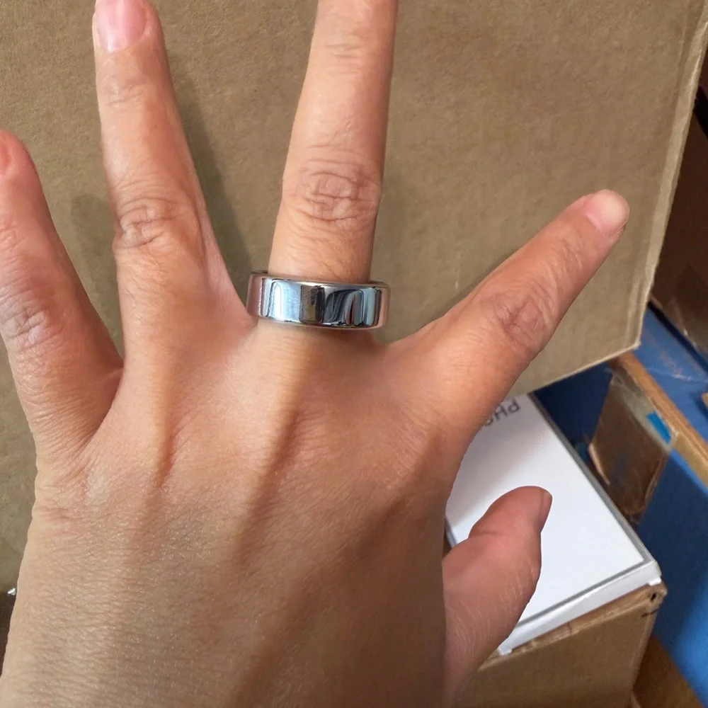 Smart Fitness Ring - Silver-#11